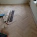 Eiken traditioneel visgraat vloer in Apeldoorn