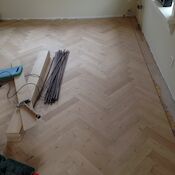 eiken lamel visgraat