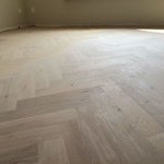 eiken lamel visgraatvloer