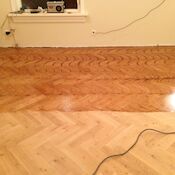 visgraat eiken lamel