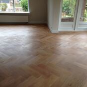 visgraat parket lamel geolied