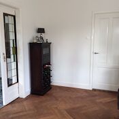 visgraat vloer grijs geolied