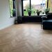 visgraat eiken op vloerverwarming