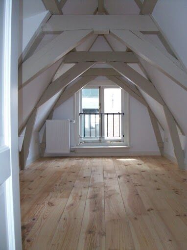 Houten klooster vloer