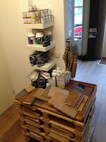 eiken houten vloer