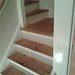 Eiken houten trap trede