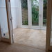 visgraat houten vloer met band en bies
