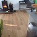 Handgeschraapte eiken houten vloer met als kleur natural oak